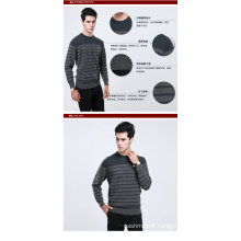 Yak Wool/Cashmere Round Neck Pullover Long Sleeve Sweater/Garment/Clothing/Knitwear